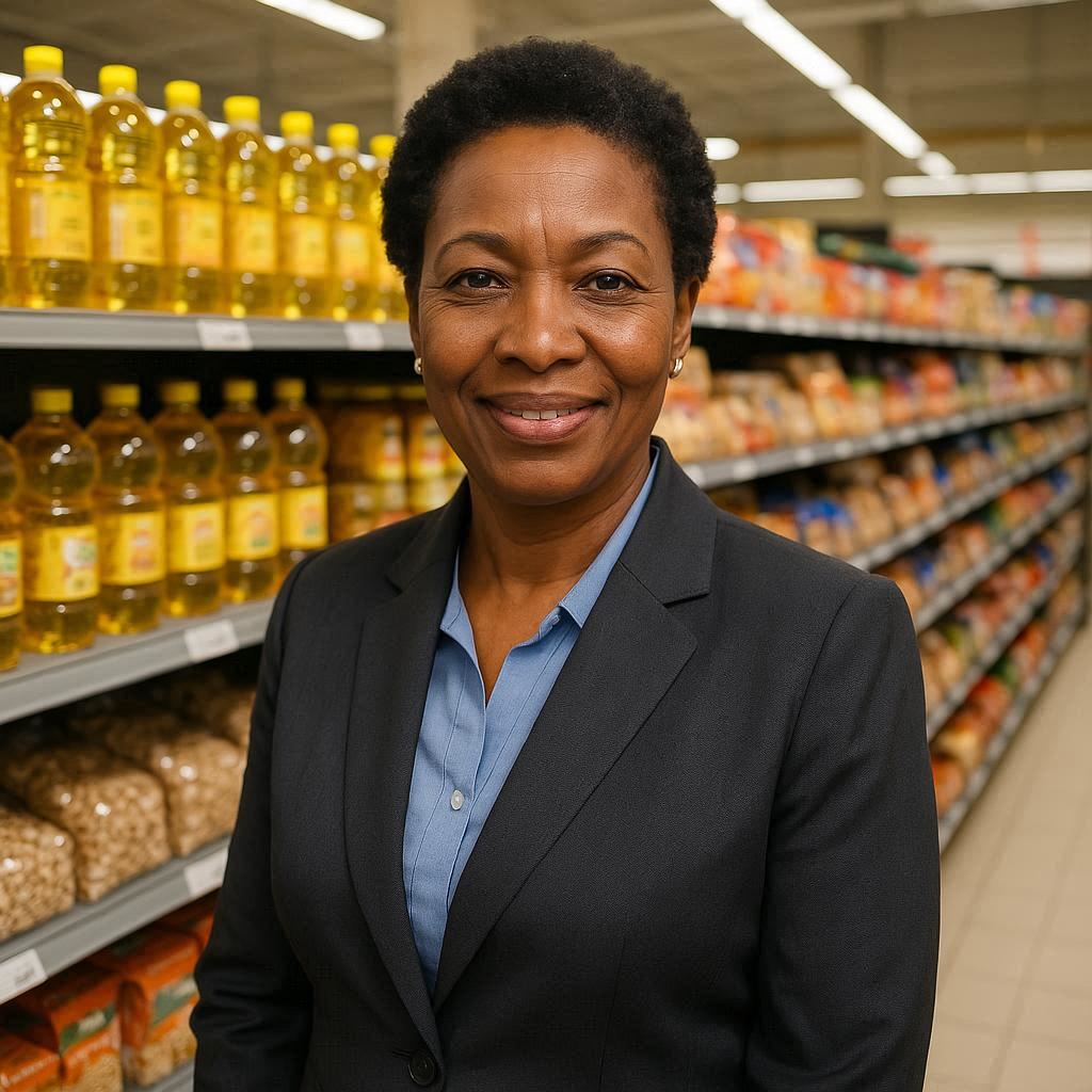 Mme Tchouangue, coopérative